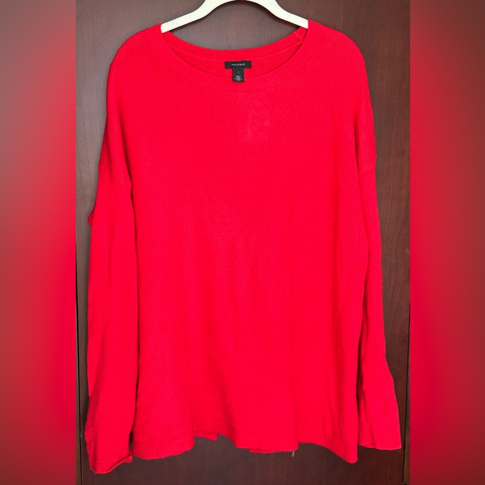 Halogen Bow-Back Sweater